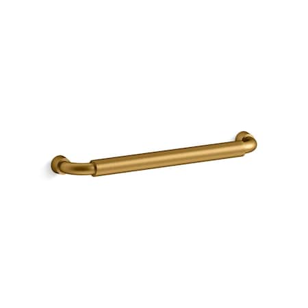 Kohler Tone 7  Drawer Pull Vibrant Brushed Moderne Brass 24440-2MB